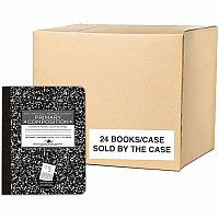 Roaring Spring Marble Comp Picture Story Notebook 100 Sheets - 200 Pages - Printed - Sewn/Tapebound - Both Side Ruling Surface - 0.50" Ruled - 15 lb Basis Weight - 56 g/m² Grammage - 9 3/4" x 7 1/2" Sheet Size - 0.50" Height x 7.5" Width x  (97228CS)