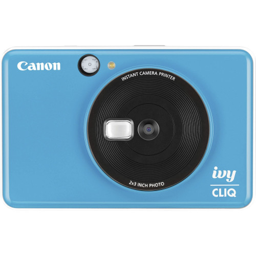 Canon IVY CLIQ+ 5 Megapixel Instant Digital Camera - Blue (IVYCLIQBLUE)