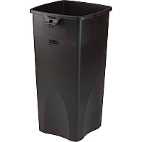 Rubbermaid Commercial Untouchable Square Container 23 gal Capacity - Square - Durable, Crack Resistant - 32.9