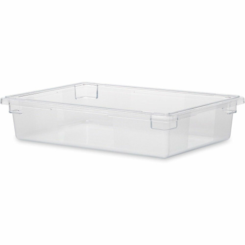 Rubbermaid Commercial 8-1/2 gallon Clear Food Tote Box (3308CLECT)