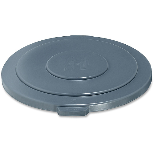 Rubbermaid Commercial Brute 55-gallon Container Lid Round - Plastic - Gray - 3 / Carton (265400GYCT)