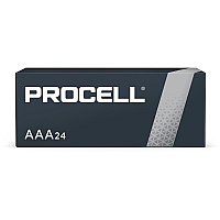 Duracell Procell Constant Power Alkaline AAA Battery Boxes of 24 For Calculator, Multipurpose, Remote Control, Test Equipment, Flashlight, Clock, Radio, Portable Electronics, Mouse, Keyboard - AAA - 1.5 V DC - 24/Box - 6 / Carton (PC2400BKDCT)