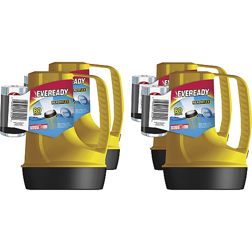 Eveready ReadyFlex LED Floating Lantern LED - 80 lm Lumen - 2 x D - Battery - Yellow - 4 / Carton (EVGPLN451CT)