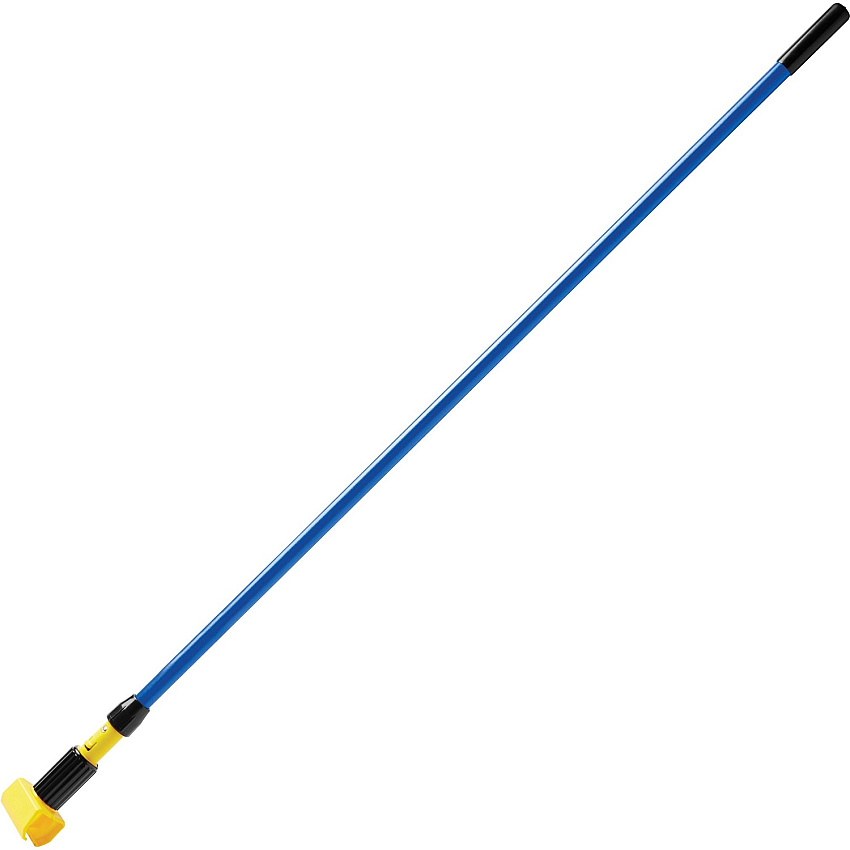 Rubbermaid Commercial Gripper 60" Fiberglass Mop Handle 60" Length - Blue - Fiberglass - 12 / Carton (H246BLUCT)