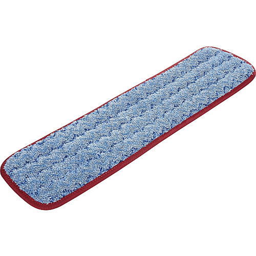 Rubbermaid Commercial Hygen 18" Microfiber Wet Pad 18" Width - MicroFiber - 12 / Carton (Q410REDCT)