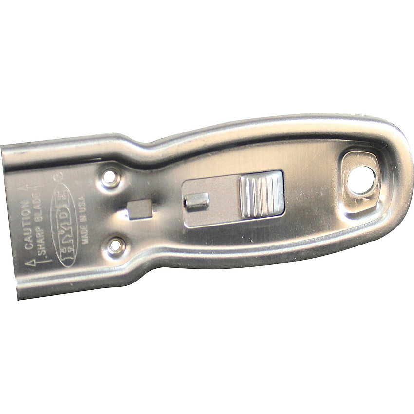 Impact Safety Scraper 0.3" Height x 0.1" Width x 1.6" Length - Durable - Silver - 100 / Carton (3410CT)