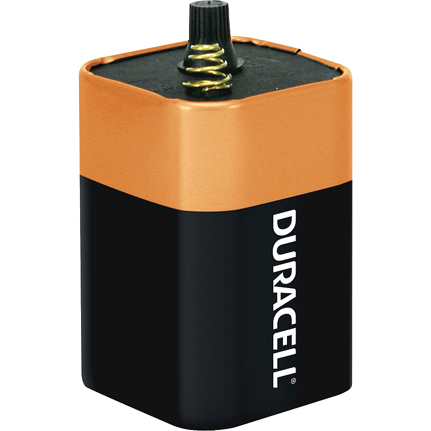 Duracell Coppertop Alkaline 6V Lantern Batteries For Lantern - 6 V DC - 6 / Carton (MN908CT)
