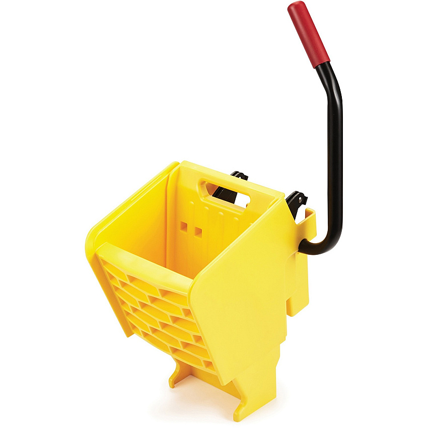 Rubbermaid Commercial WaveBrake Side Press Wringer 31.1" Height x 13.4" Width x 15.8" Depth - Yellow - Steel, Plastic - 2 / Carton (2064915CT)