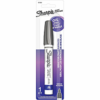 Sharpie Water Based Paint Medium Marker Point - Silver Ink - Water Based - 1 / Pack (1875050)