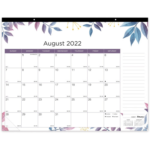 Blueline BOHO Academic Monthly Desk Pad (CA194117)