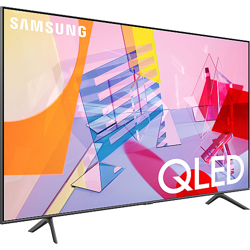 Samsung Q60T QN65Q60TAF 64.5" Smart LED-LCD TV - 4K UHDTV - Titan Gray Quantum Dot LED Backlight - Bixby, Google Assistant, Alexa Supported - Tizen - Dolby (QN65Q60TAFXZA)