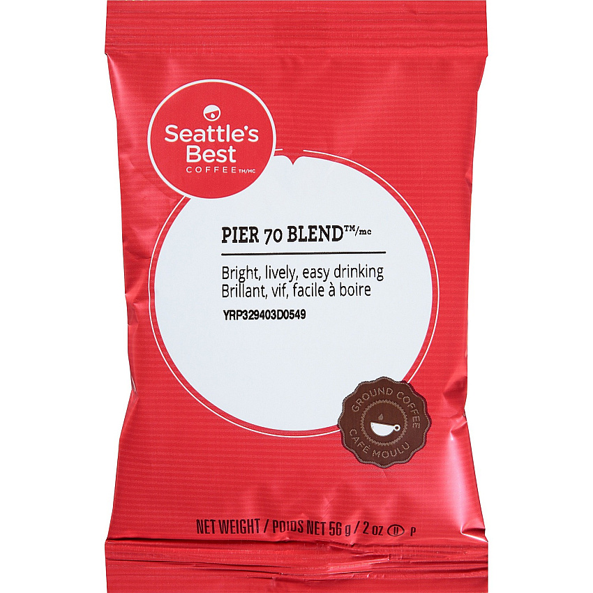 Seattle's Best Coffee Pier 70 Blend Coffee 2 oz - Pier 70 - 18 / Box (12420869)