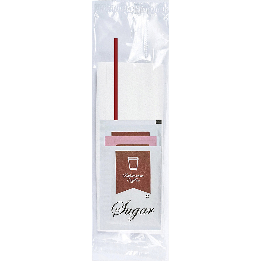 Diplomat Coffee Condiment Kit 500 / Carton (CCK111011C50)