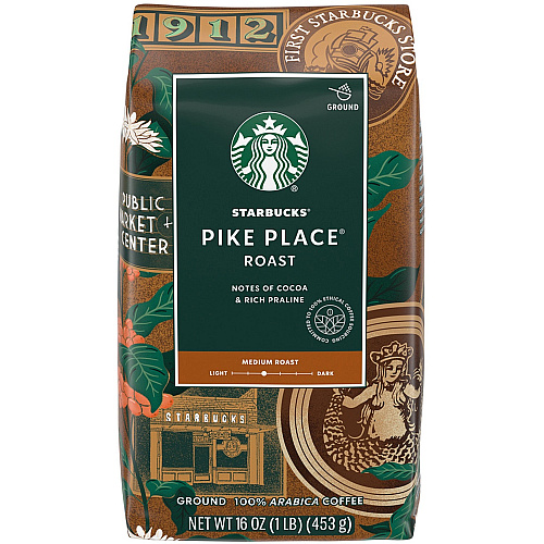 Starbucks Pike Place Coffee Medium - 16 oz - Pike Place - 1 Each (12411954)