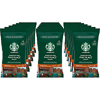 Starbucks Pike Place Medium Roast Coffee Medium - 2.5 oz - Pike Place - 18 / Box (12411960)