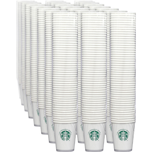 Starbucks Branded Cups 1000 Carton Clear Green Polypropylene