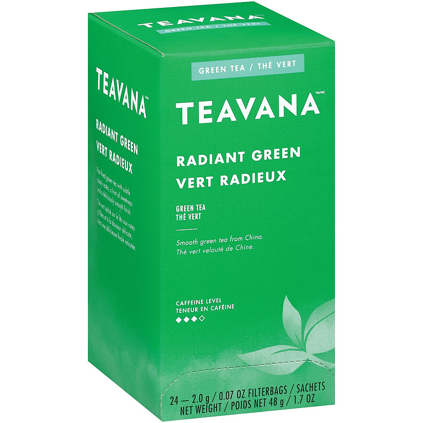 Starbucks Teavana Radiant Green Tea Bag 1.7 oz - 24 / Box (12418637)