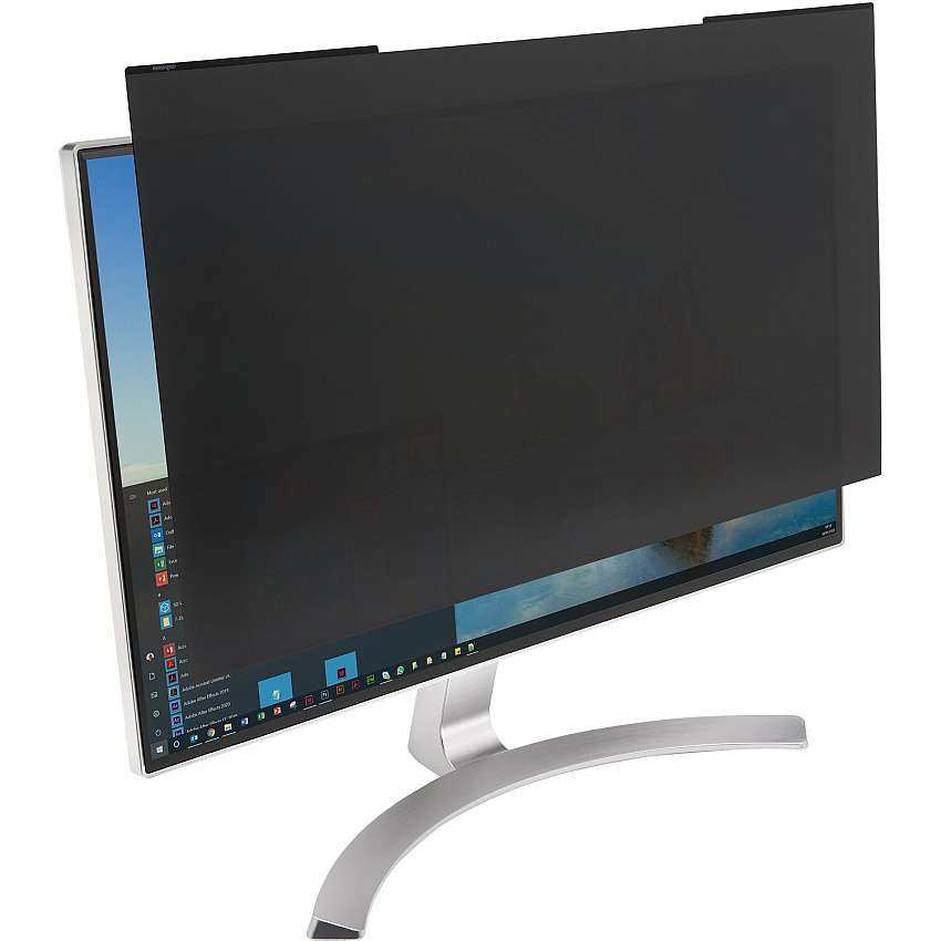 Kensington MagPro 24.0" (16:10) Monitor Privacy Screen with Magnetic Strip For 24" Widescreen LCD Monitor - 16:10 - Fingerprint Resistant - 1 Each - TAA Compliant (K58358WW)