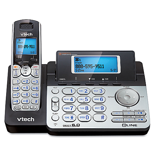 Vtech Two-Line Expandable Cordless Phone with Answering System (DS6151)