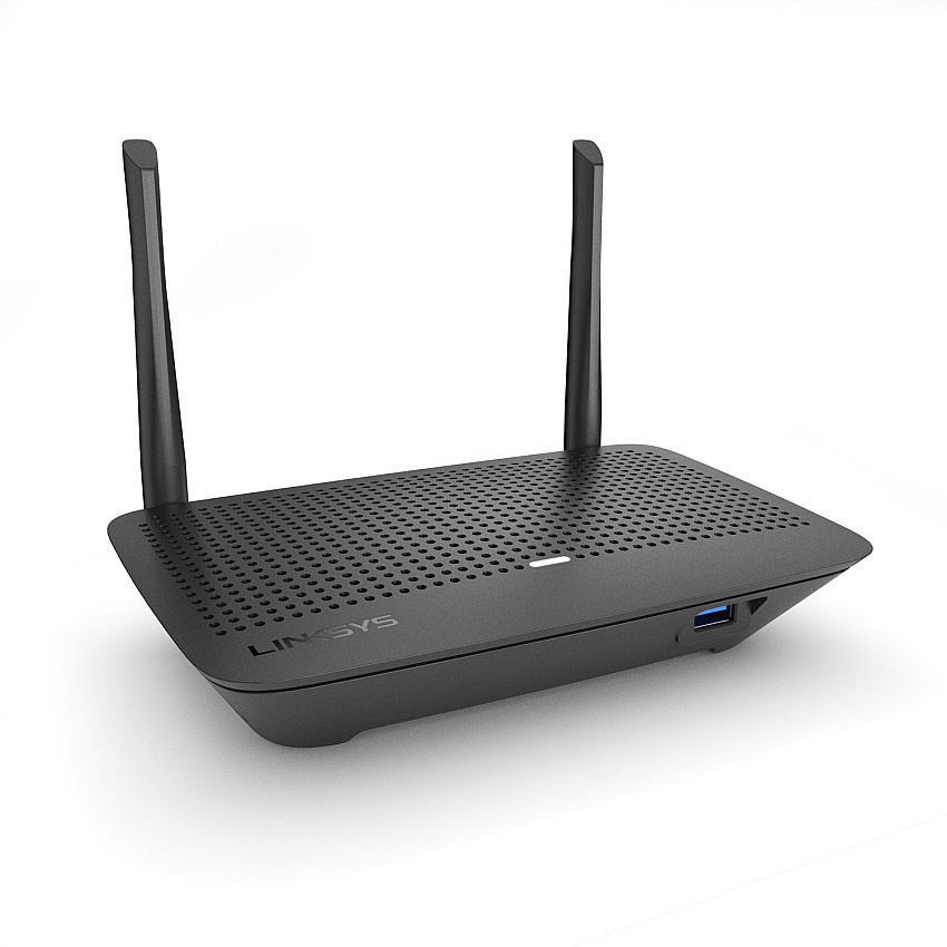 Linksys EA6350 Wi-Fi 5 IEEE 802.11ac Ethernet Wireless Router 2.40 GHz ISM Band - 5 GHz UNII Band - 150 MB/s Wireless Speed - 4 x Network Port - 1 x Broadband Port - USB - Gigabit Ethernet - Desktop (EA63504B)