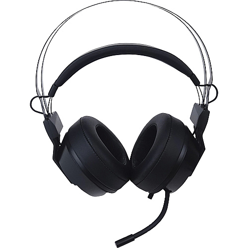 Mad Catz The Authentic F.R.E.Q. 2 Gaming Headset, Black Stereo - Mini-phone (3.5mm) - Wired - Over-the-head - Binaural - Circumaural - Omni-directional Microphone - Black (AF13C1INBL00)