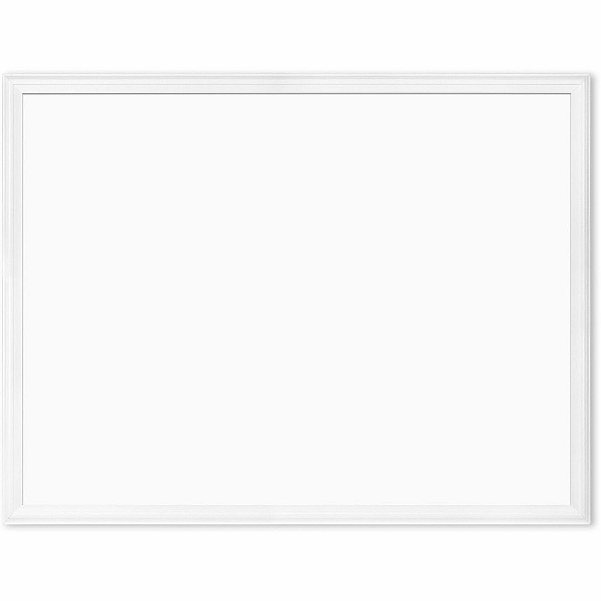U Brands Magnetic Dry Erase Board 40" (3.3 ft) Width x 30" (2.5 ft) Height - White Painted Steel Surface - White Decor Frame - Rectangle - Horizontal/Vertical - Magnetic - Sturdy, Stain Resistant, Ghost Resistant, Durable - 1 Each (2915U0001)