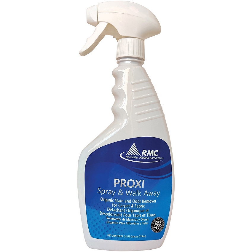 Rochester Midland RMC Proxi Spray/Walk Away Cleaner Ready-To-Use - 24 fl oz (0.8 quart) - Mild Scent - Deodorize, Phosphate-free, Rinse-free, VOC-free - Clear - 1 Each (11849314)