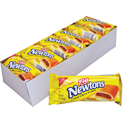 Nabisco Fig Newtons Fruit Chewy Cookies Fruit - 2.01 oz - 12 / Box (015790)