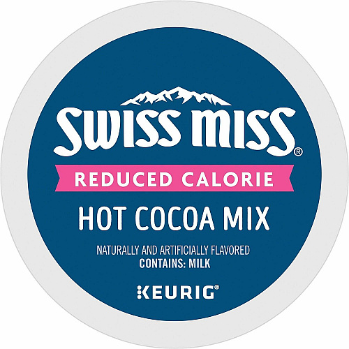 Swiss Miss&reg; K-Cup Reduced Calorie Hot Cocoa Powder - Hot Cocoa - 22 / Box (8525)