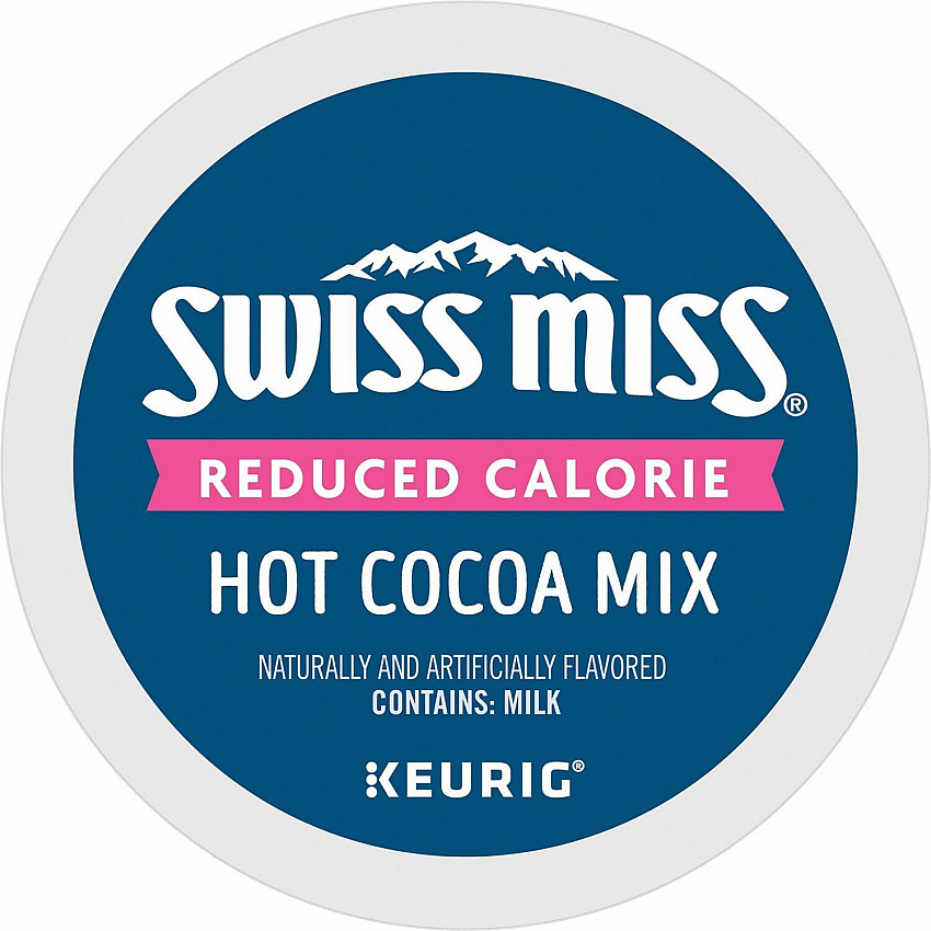 Swiss Miss&reg; K-Cup Reduced Calorie Hot Cocoa Powder - Hot Cocoa - 22 / Box (8525)