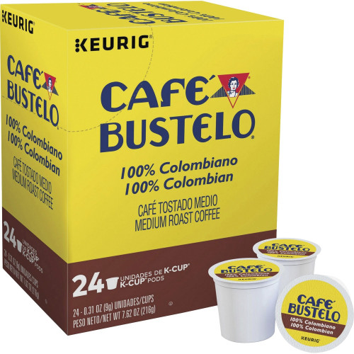 Cafe Bustelo Caf con Chocolate K-Cups, 24/Box (8997)