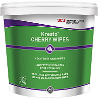 SC Johnson Kresto Heavy-Duty XL Hand Wipes Cherry - 10