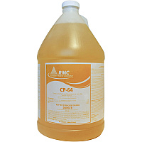 Rochester Midland RMC CP-64 Hospital Disinfectant Concentrate - 128 fl oz (4 quart) - Fresh Lemon Scent - Deodorize - Yellow - 1 Each (11983227)
