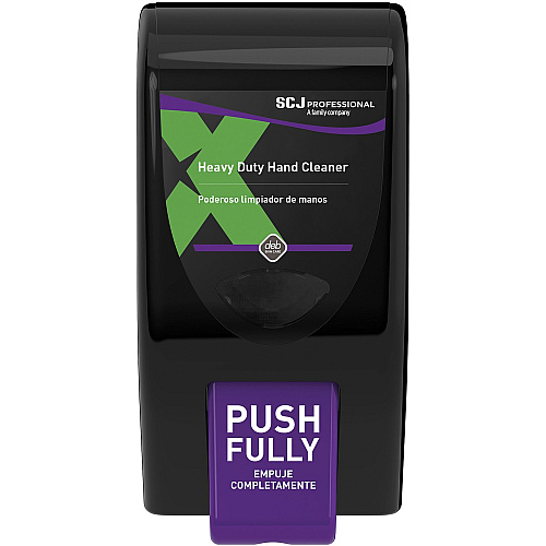 SC Johnson Foam Soap Dispenser Manual - Durable, Vandal Resistant, Damage Resistant, Wall Mountable, Antimicrobial, Anti-bacterial - Black - 1 Each (GPF3LDQ)
