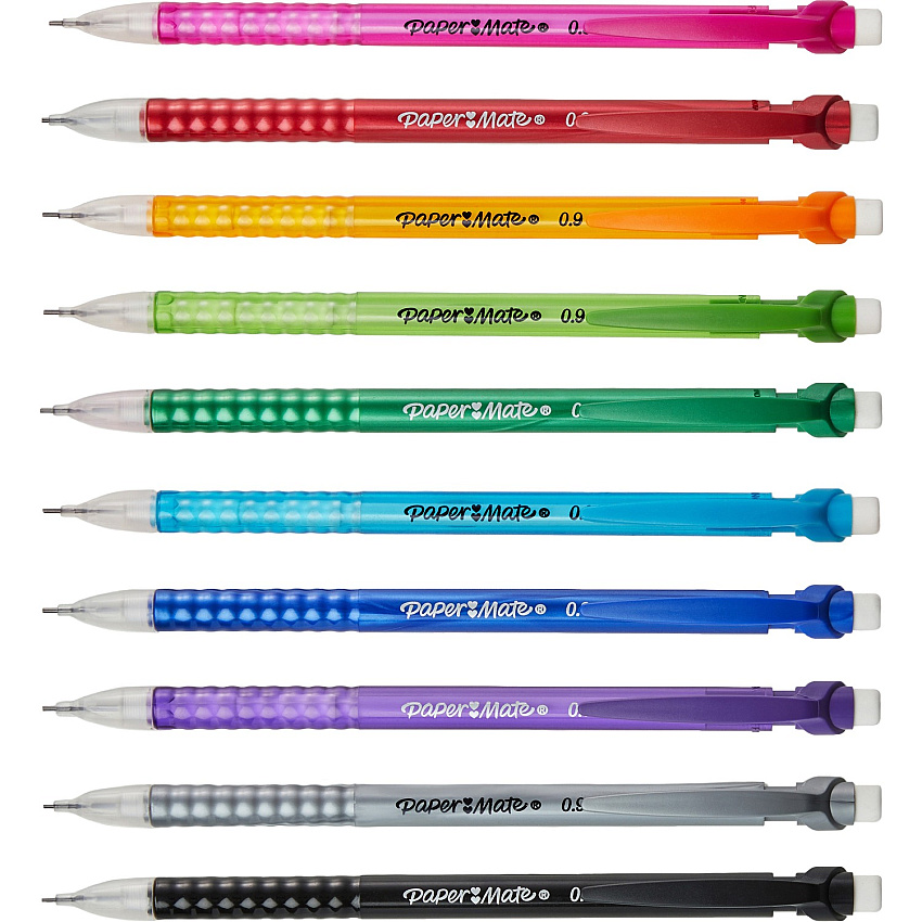 Paper Mate Write Bros. Strong Mechanical Pencils 0.9 mm Lead - #2 - 1 Dozen (2096304)