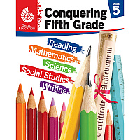 Shell Education Conquering Fifth Grade 4-book Set Printed Book Book - Grade 4-5 - 1 Set (100713)
