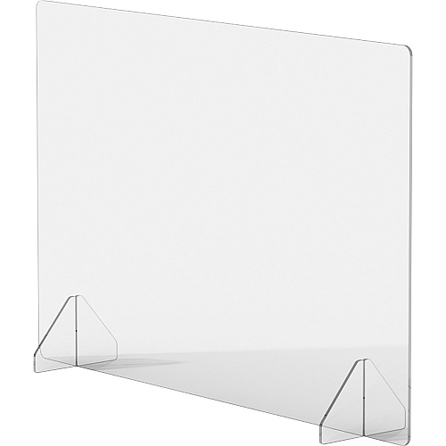 Lorell Social Distancing Barrier Clear - Acrylic (LLR55684)