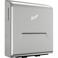 Scott Pro Recessed Hard Roll Towel Narrow Dispenser Housing - No Trim Panel 15.4" x 10.8" x 4" - 1 Each (31498)