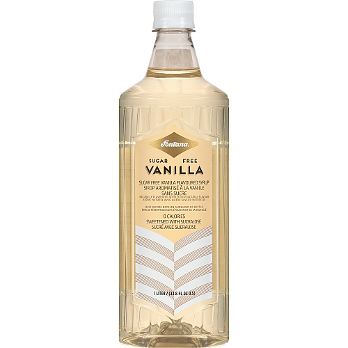 Starbucks Fontana Sugar Free Vanilla Syrup Vanilla - 1.06 quart - 1 Each (12434072)