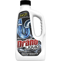 Drano Liquid Clog Remover 32 fl oz (1 quart) - Corrosion Resistant, Phosphate-free, Easy to Use, Anti-septic - White - 1 Each (318593)