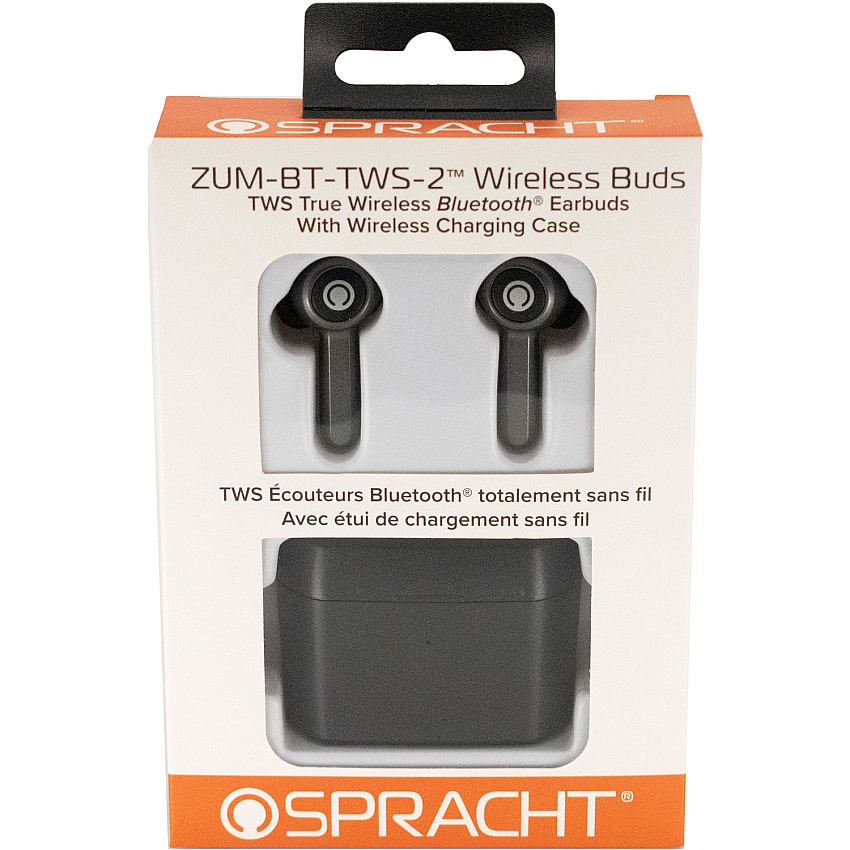 Spracht Earset True Wireless - Bluetooth - Earbud - In-ear - Noise Cancelling Microphone (ZUMBTTWS2)