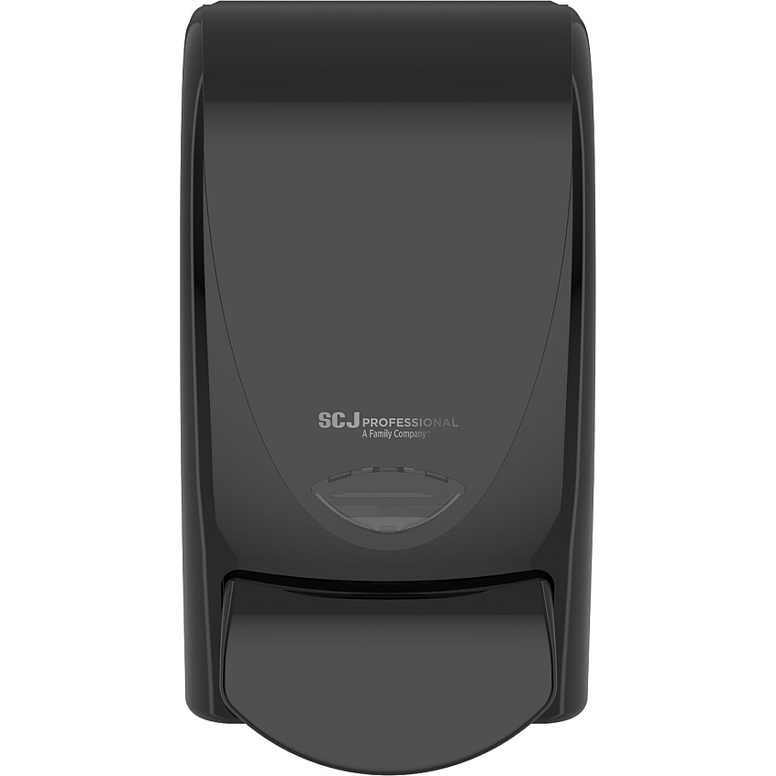 SC Johnson Proline Curve Manual Dispenser Manual - 1.06 quart Capacity - Durable, Antimicrobial, Anti-bacterial - Black - 1 Each (91128)