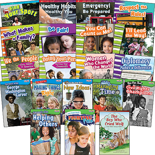 Shell Education Grade Levels 2-3 CASEL Book Set Printed Book Book - Grade 2-3 - Multilingual - 1 Set (121684)