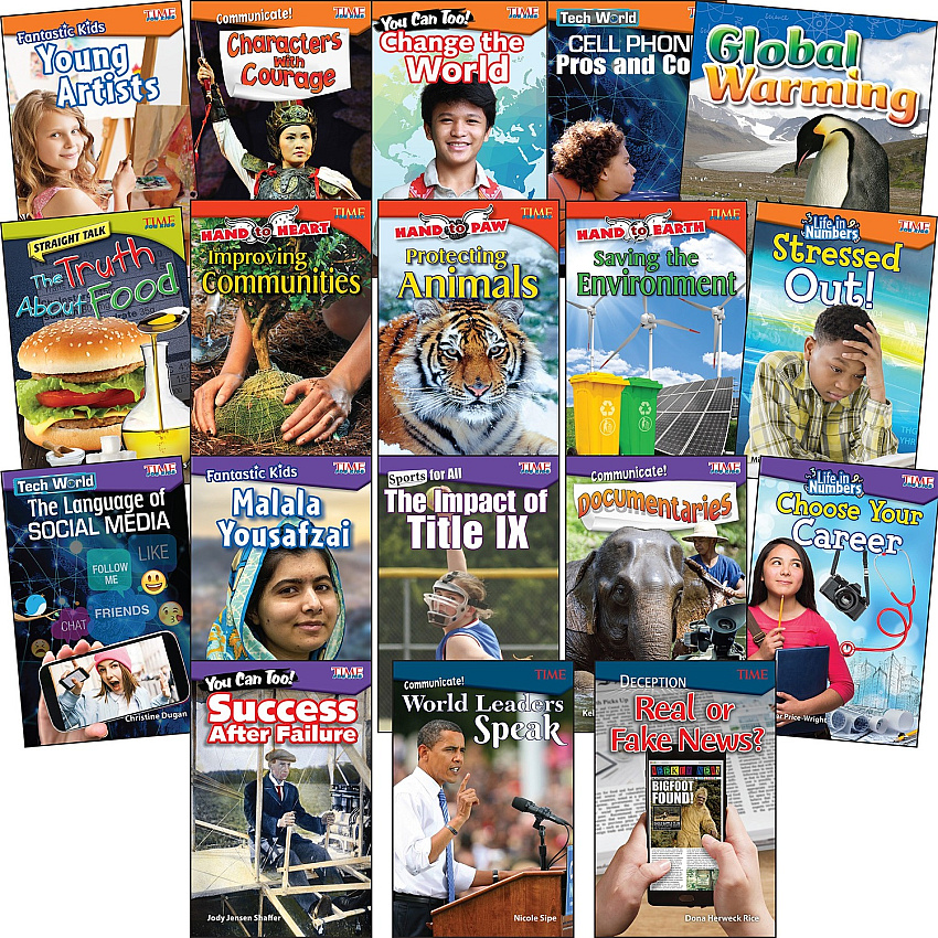 Shell Education Grade Levels 4-5 CASEL Book Set Printed Book Book - Grade 4-5 - Multilingual - 1 Set (121686)