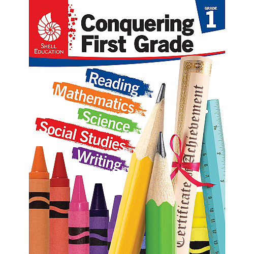 Shell Education Conquering Home/Classwork Book Set Printed Book Book - Grade 1 - Multilingual - 1 Set (100709)