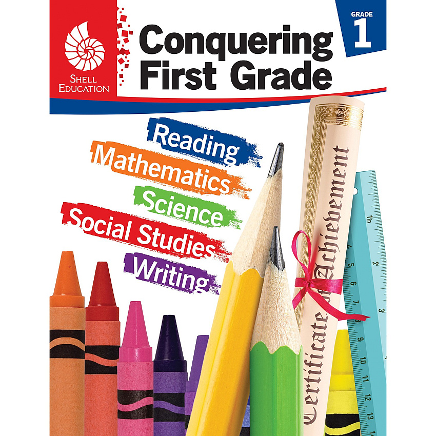 Shell Education Conquering Home/Classwork Book Set Printed Book Book - Grade 1 - Multilingual - 1 Set (100709)