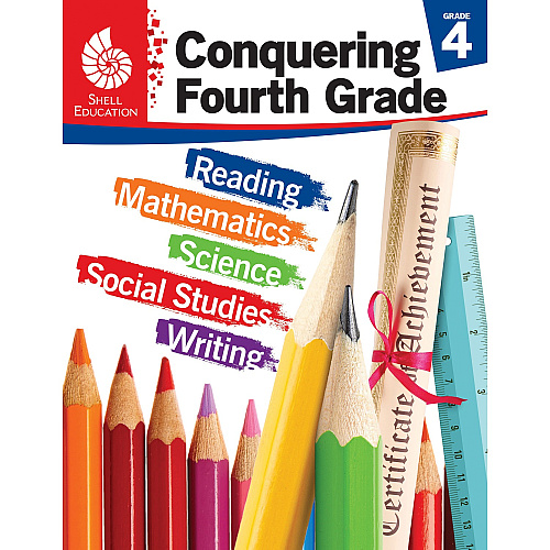 Shell Education Conquering Home/Classwork Book Set Printed Book Book - Grade 4-5 - Multilingual - 1 Set (100712)