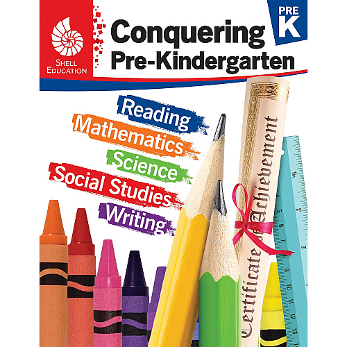 Shell Education Conquering Home/Classwork Book Set Printed Book Book - Grade Pre K-1 - Multilingual - 1 Set (100707)