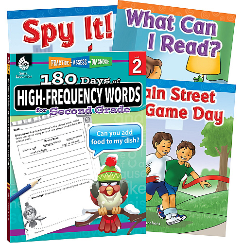 Shell Education Learn At Home Grade 2 Frequency Words Printed Book Book - Grade Pre K-2 - Multilingual - 1 Set (109747)