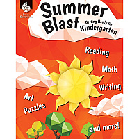 Shell Education Summer Blast Student Workbook Printed Book by Jodene Smith 128 Pages - Book - Grade Pre K-K - Multilingual - 1 Each (51550)
